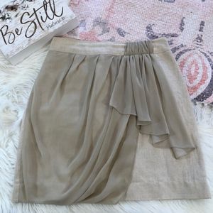 Anthropologie Tan Skirt